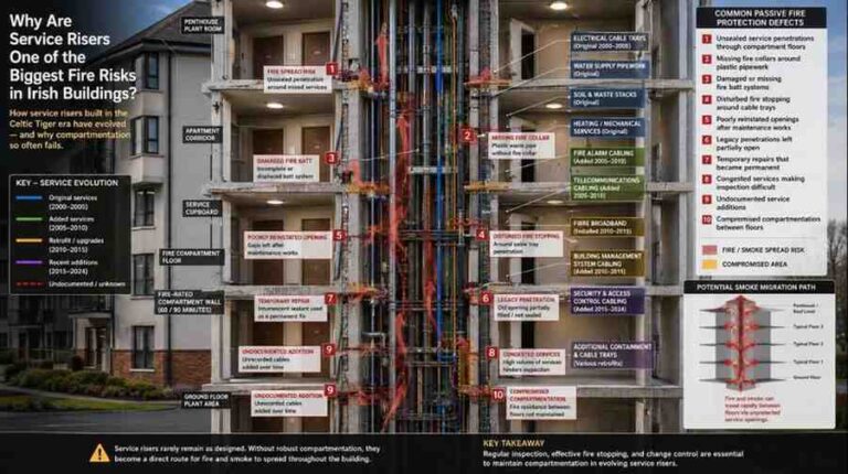 Edb Riser Fire Why Are Service Risers One of the Biggest Fire Risks in Irish Buildings ...